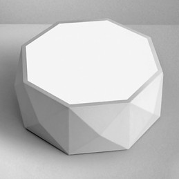 Luminárias de teto geométricas Luz branca Concisa Moderna
