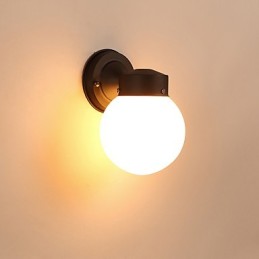 Acabamento em óxido preto contemporâneo moderno para arandelas de parede estilo mini com luz ambiente