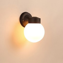 Acabamento em óxido preto contemporâneo moderno para arandelas de parede estilo mini com luz ambiente