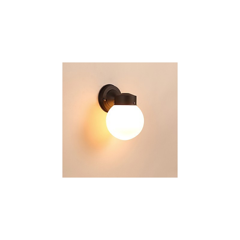 Acabamento em óxido preto contemporâneo moderno para arandelas de parede estilo mini com luz ambiente