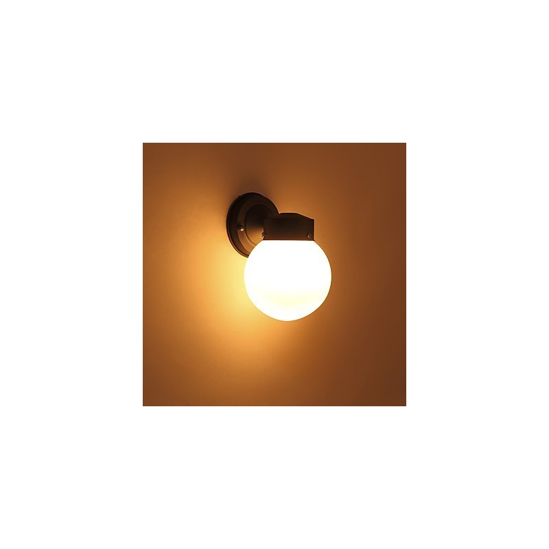 Acabamento em óxido preto contemporâneo moderno para arandelas de parede estilo mini com luz ambiente