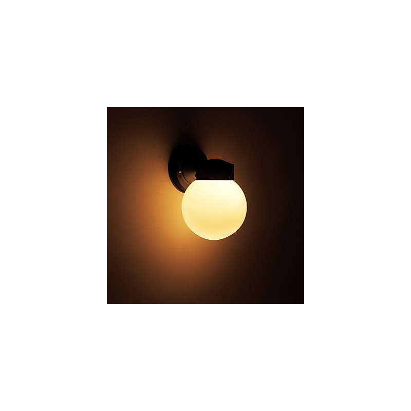 Acabamento em óxido preto contemporâneo moderno para arandelas de parede estilo mini com luz ambiente