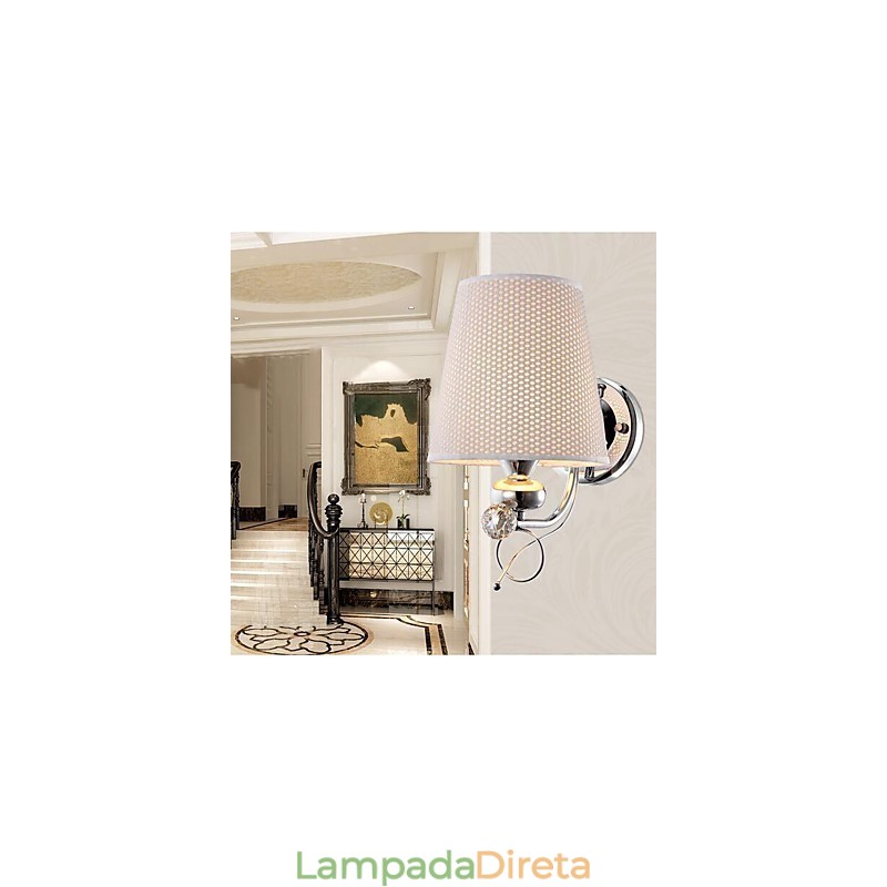Recurso eletrogalvanizado contemporâneo moderno para proteção ocular estilo mini, parede de luz ambiente