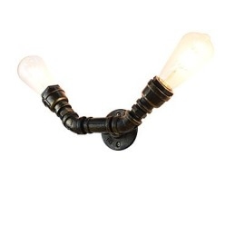 Arandelas de parede rústicas tradicionais clássicas de latão antigo para iluminação ambiente