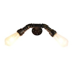 Arandelas de parede rústicas tradicionais clássicas de latão antigo para iluminação ambiente