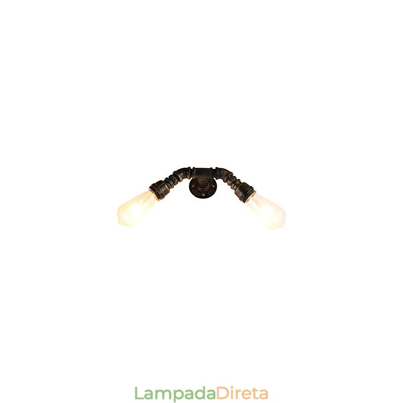 Arandelas de parede rústicas tradicionais clássicas de latão antigo para iluminação ambiente