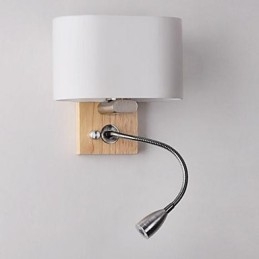 Outros modernos e contemporâneos apresentam arandelas de parede com luz ambiente