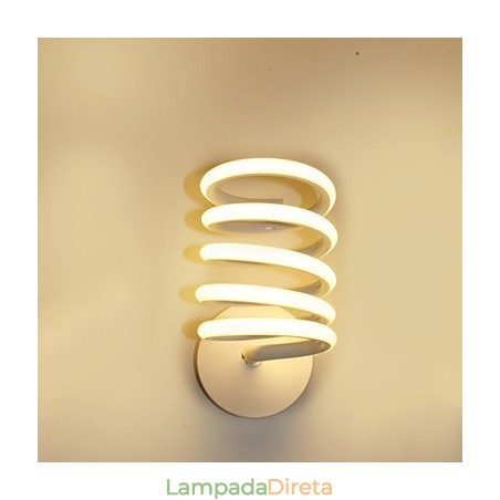Luminária de parede de alumínio moderna e minimalista para quarto, corredor, lâmpada de cabeceira, lâmpada criativa Luminária de parede de alumínio moderna e minimalista para quarto, corredor, lâmpada de cabeceira, lâmpada criativa