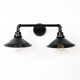 Pintura rústica moderna contemporânea country retrô para arandelas de parede estilo mini downlight