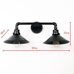 Pintura rústica moderna contemporânea country retrô para arandelas de parede estilo mini downlight