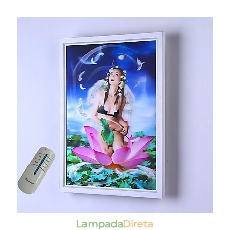 Pintura moderna contemporânea integrada, recurso de pintura contemporânea para arandelas de parede com luz ambiente Pintura moderna contemporânea integrada, recurso de pintura contemporânea para arandelas de parede com luz ambiente