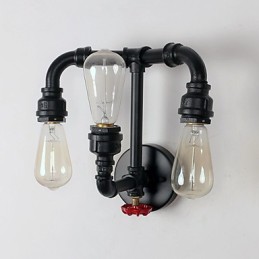 Pintura rústica moderna contemporânea country retrô para arandelas de parede estilo mini uplight