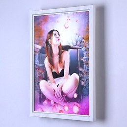 Pintura moderna contemporânea integrada, recurso de pintura contemporânea para arandelas de parede com luz ambiente