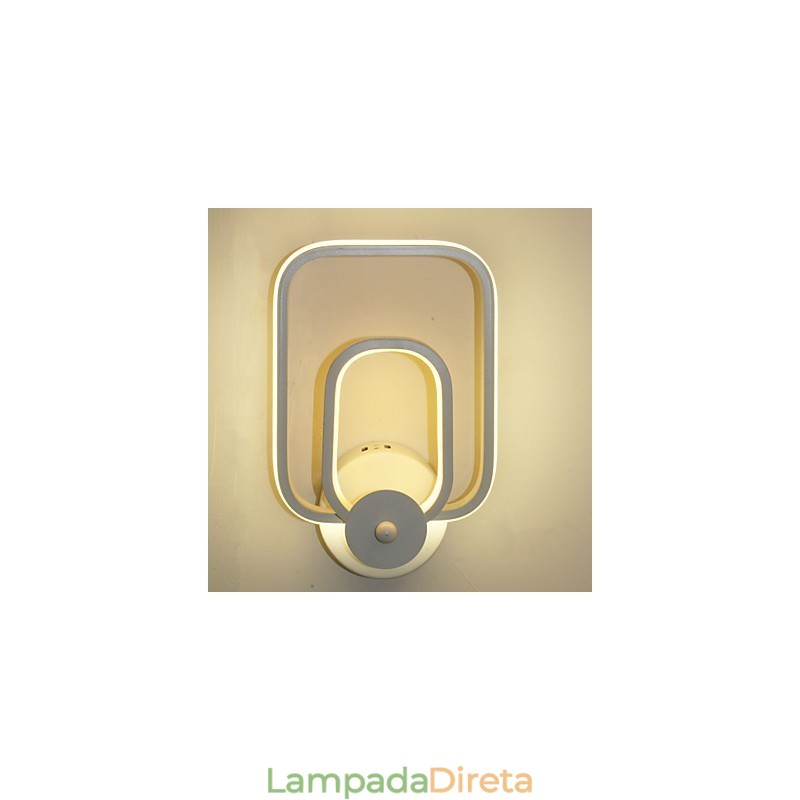 Luminária de parede de alumínio moderna minimalista varanda escada luminária de parede decorativa luzes de cabeceira