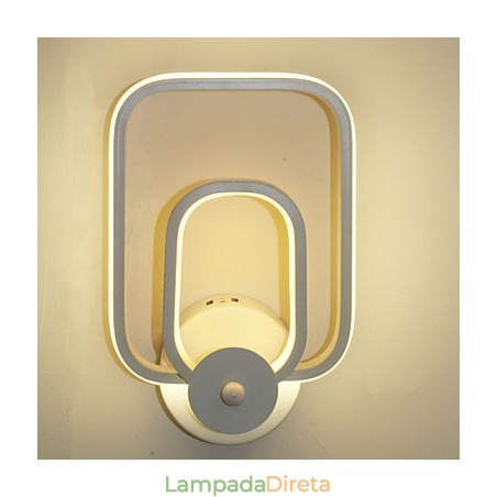 Luminária de parede de alumínio moderna minimalista varanda escada luminária de parede decorativa luzes de cabeceira Luminária de parede de alumínio moderna minimalista varanda escada luminária de parede decorativa luzes de cabeceira