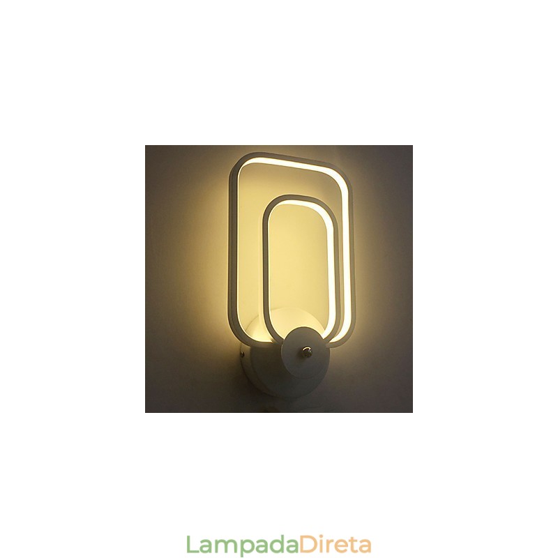 Luminária de parede de alumínio moderna minimalista varanda escada luminária de parede decorativa luzes de cabeceira