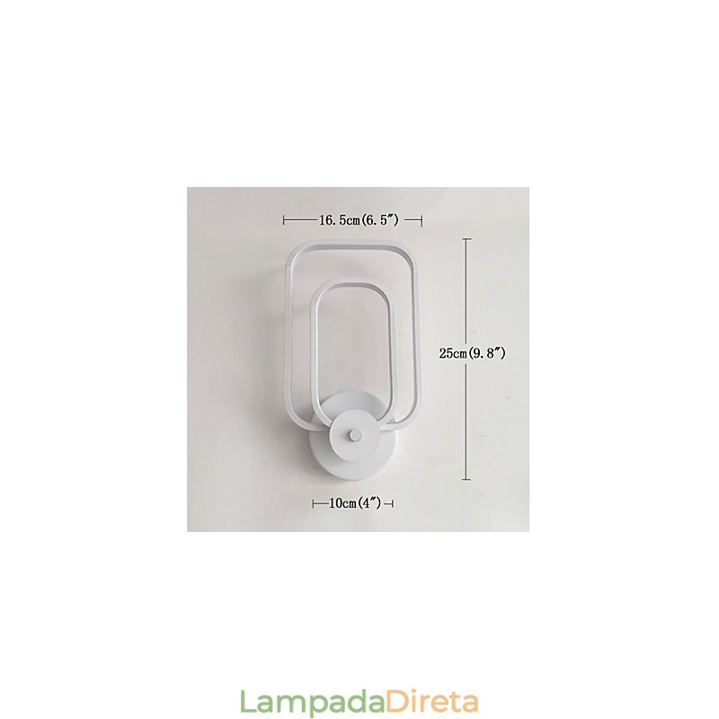 Luminária de parede de alumínio moderna minimalista varanda escada luminária de parede decorativa luzes de cabeceira