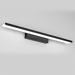 Lâmpada de espelho de alta qualidade de 32 W Luzes de banheiro Materiais de alumínio e luzes de parede de acrílico Iluminação de maquiagem