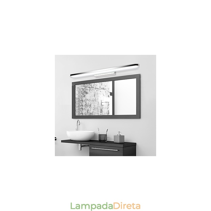 Luminária de parede moderna contemporânea integrada para luz ambiente Luminária de parede