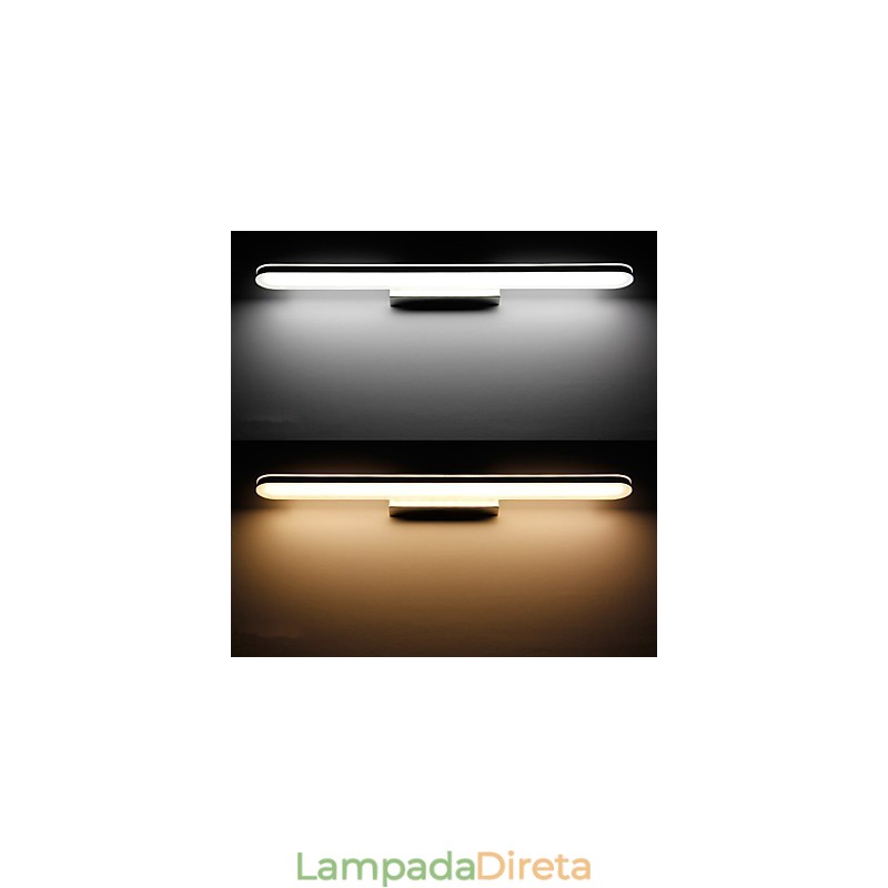 Luminária de parede moderna contemporânea integrada para luz ambiente Luminária de parede