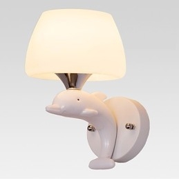 Luminária de parede metálica moderna contemporânea embutida e de teto Hugger, luminária de parede com destaque