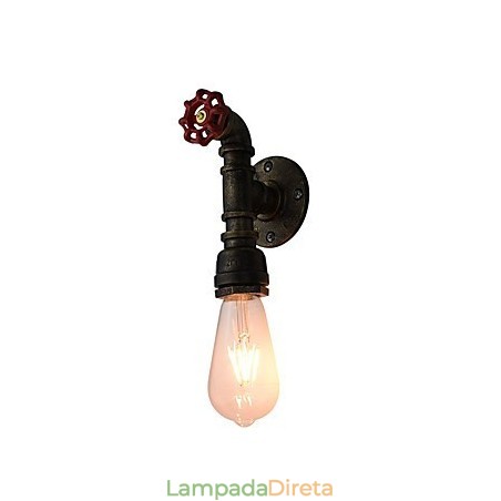 Luminária de parede Arandelas de parede Luminária de parede de ferro Lâmpada de parede sabre de luz preta muda na parede Luminária de parede Arandelas de parede Luminária de parede de ferro Lâmpada de parede sabre de luz preta muda na parede