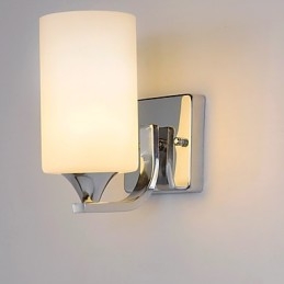 Luminária de parede metálica moderna contemporânea embutida e de teto Hugger, luminária de parede com destaque