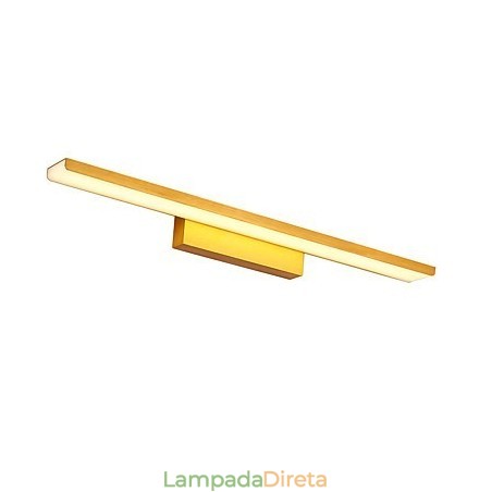 Luminária de espelho Luminárias de banheiro Materiais de alumínio e acrílico Luminárias de parede Iluminação de maquiagem Luminária de espelho Luminárias de banheiro Materiais de alumínio e acrílico Luminárias de parede Iluminação de maquiagem