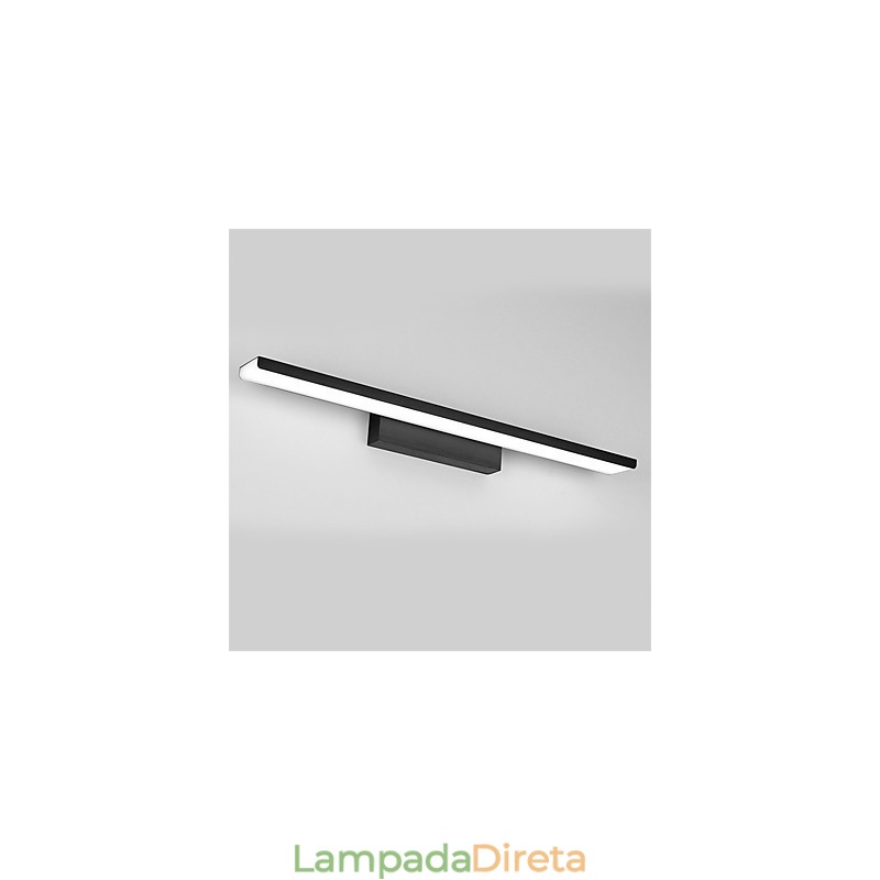 Luminária de espelho Luminárias de banheiro Materiais de alumínio e acrílico Luminárias de parede Iluminação de maquiagem