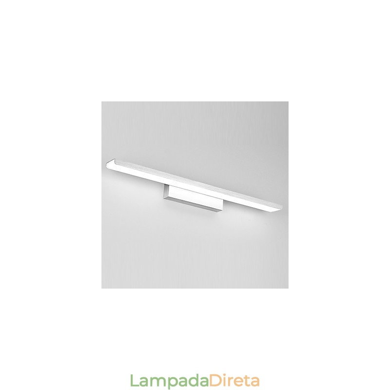 Luminária de espelho Luminárias de banheiro Materiais de alumínio e acrílico Luminárias de parede Iluminação de maquiagem