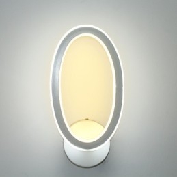 Luminária de parede de alumínio moderna, originalidade, breve, para ambientes internos, fundo, parede, corredor, escada, varanda, lâmpada