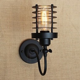 Pintura Vintage Country Recurso para Mini Estilo Arandelas de Parede de Luz Ambiente Luminária de Parede
