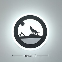 Luminária de parede para quarto, luzes para escadas, personalidade criativa de lâmpadas de cabeceira modernas e minimalistas