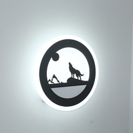 Luminária de parede para quarto, luzes para escadas, personalidade criativa de lâmpadas de cabeceira modernas e minimalistas