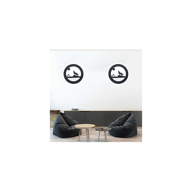 Luminária de parede para quarto, luzes para escadas, personalidade criativa de lâmpadas de cabeceira modernas e minimalistas