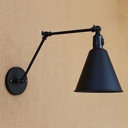 Recurso de pintura retrô country para braço oscilante estilo mini proteção ocular downlight luzes de braço oscilante