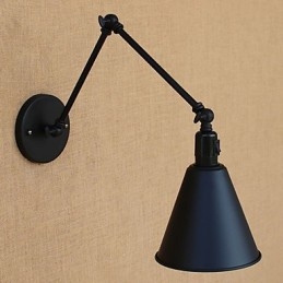 Recurso de pintura retrô country para braço oscilante estilo mini proteção ocular downlight luzes de braço oscilante