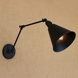 Recurso de pintura retrô country para braço oscilante estilo mini proteção ocular downlight luzes de braço oscilante