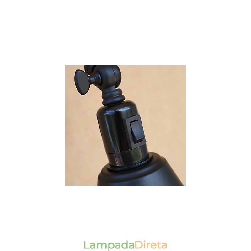 Recurso de pintura retrô country para braço oscilante estilo mini proteção ocular downlight luzes de braço oscilante