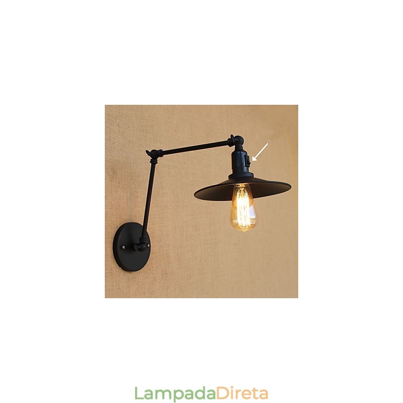 Pintura Vintage Country Feature para Mini Estilo Swing Arm Swing Arm Swing Arm Luzes