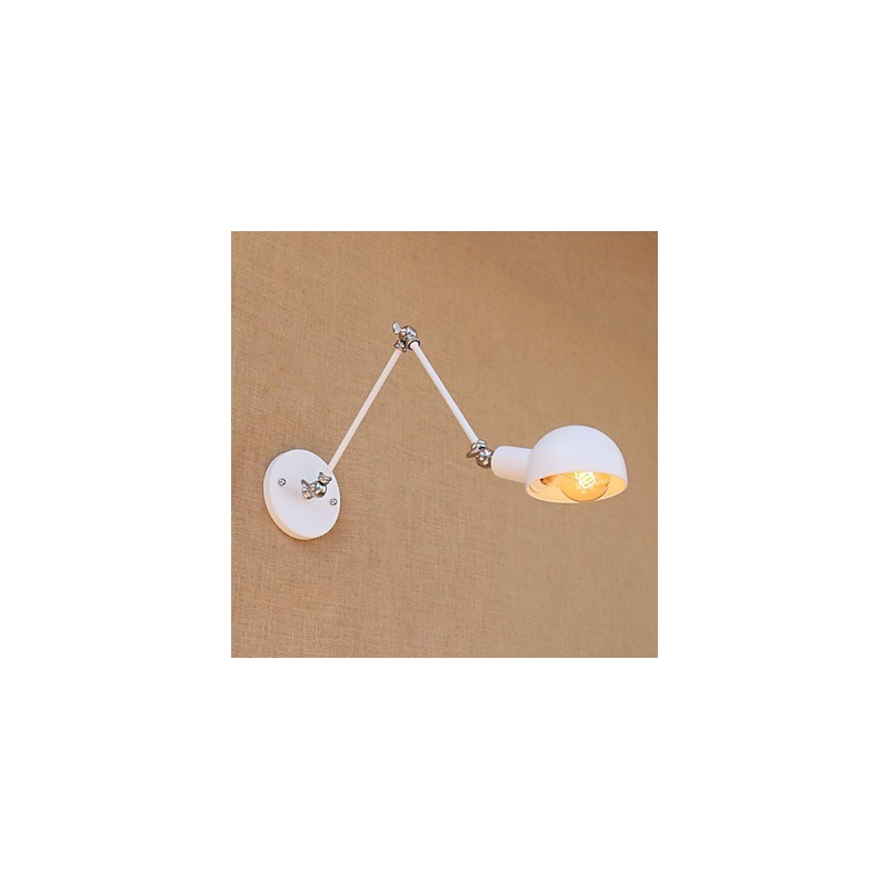 Pintura Vintage Country Recurso para Mini Estilo Braço oscilante Proteção para os olhos Luz ambiente Braço oscilante Luzes de parede