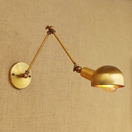 Pintura Vintage Country Recurso para Mini Estilo Braço oscilante Proteção para os olhos Luz ambiente Braço oscilante Luzes de parede