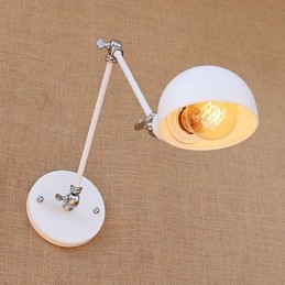Pintura Vintage Country Recurso para Mini Estilo Braço oscilante Proteção para os olhos Luz ambiente Braço oscilante Luzes de parede