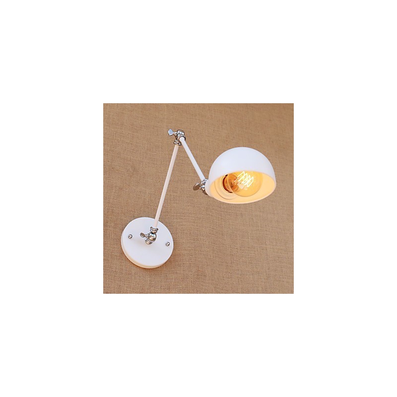 Pintura Vintage Country Recurso para Mini Estilo Braço oscilante Proteção para os olhos Luz ambiente Braço oscilante Luzes de parede