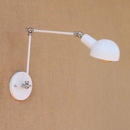 Pintura Vintage Country Recurso para Mini Estilo Braço oscilante Proteção para os olhos Luz ambiente Braço oscilante Luzes de parede