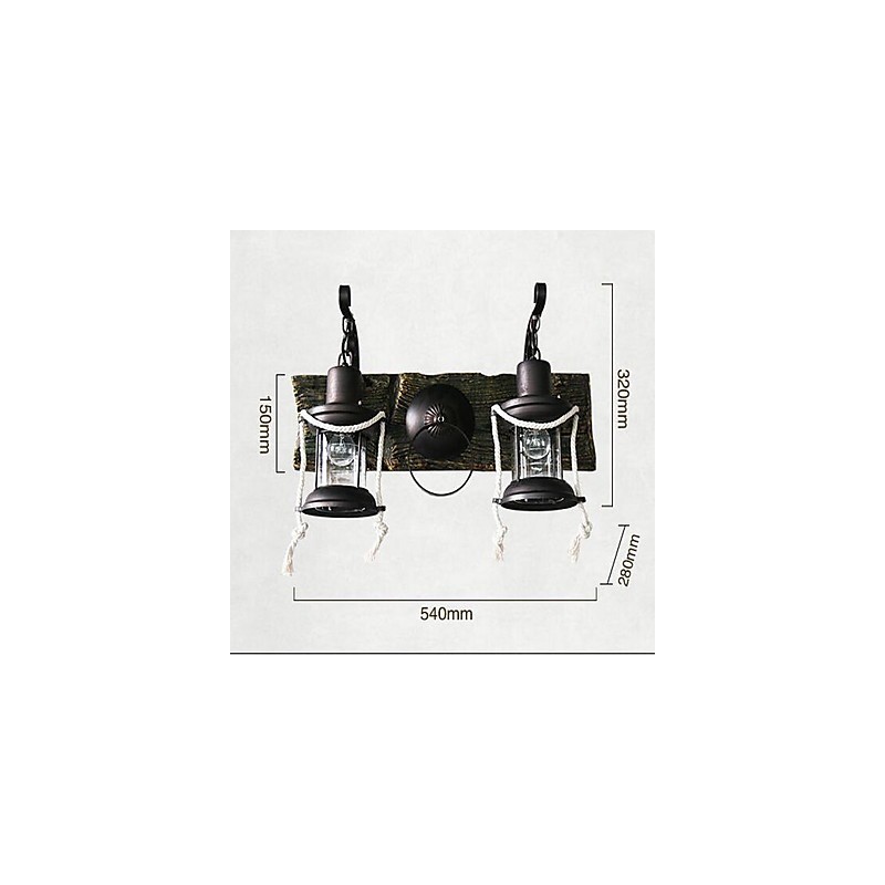 Vintage Others apresenta arandelas de parede downlight