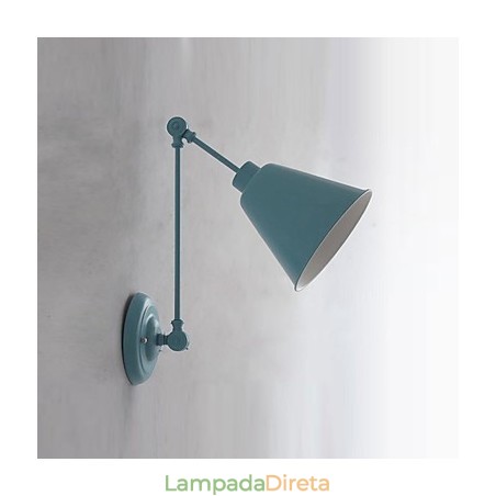 Luminária de parede moderna contemporânea com luz ambiente Luminária de parede moderna contemporânea com luz ambiente