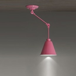 Luminária de parede moderna contemporânea com luz ambiente