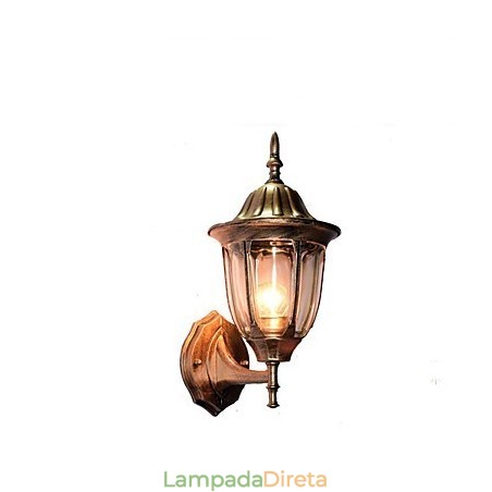 Luminárias de parede externas tradicionais clássicas de metal Luminárias de parede externas tradicionais clássicas de metal