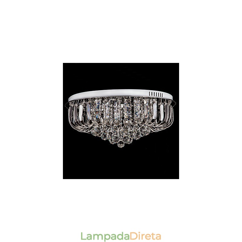 Montagem embutida Cristal Tradicional Clássico Metal